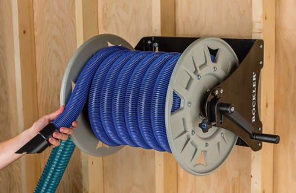dust hose reel