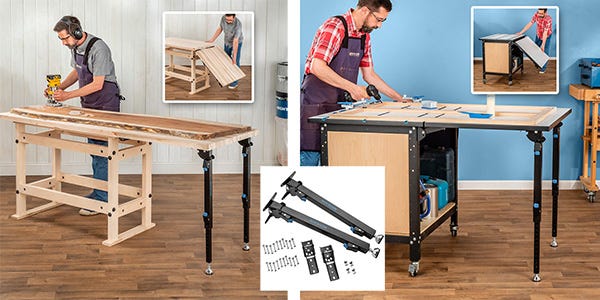 folding workbench table