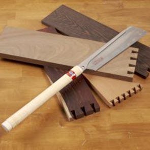 Dovetail cutting hand saws