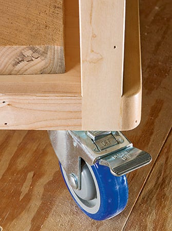Heavy duty polyurethane casters