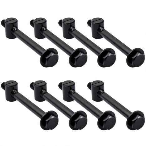 Heavy-duty cross dowel and bolt hardware