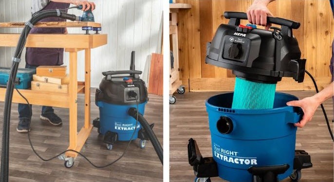hepa dust collection system