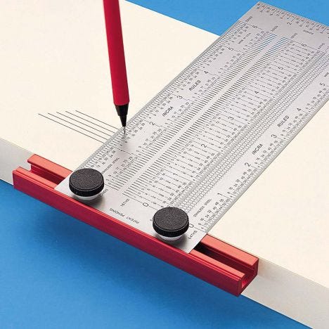 Incra precision six inch t-rule