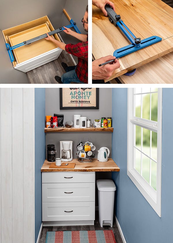 installing a built-in countertop