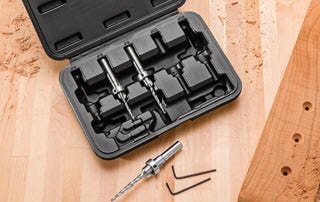 Jack clearance rabbit countersink