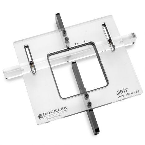 Jig It hinge mortising system