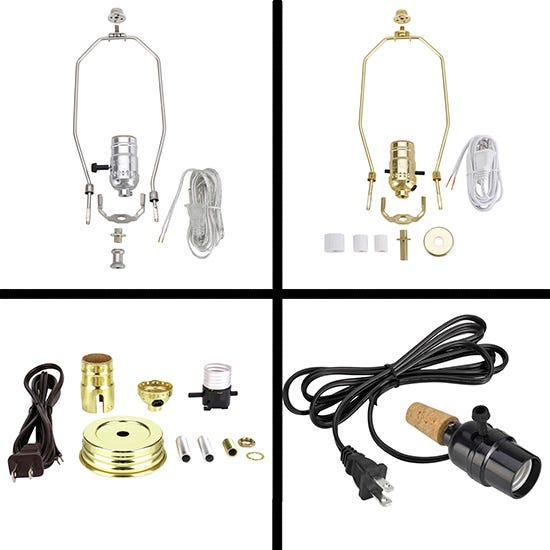 How To Make A Lamp, Standing Lamp Rewire Kit