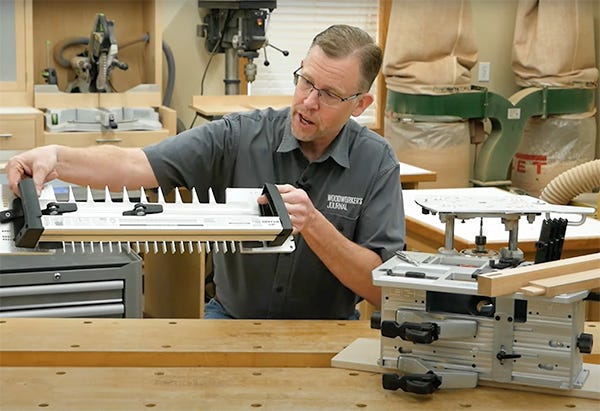 Leigh Mortise and tenon jig demonstration