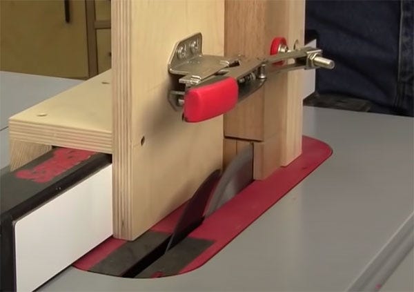 cutting tenon with a table saw