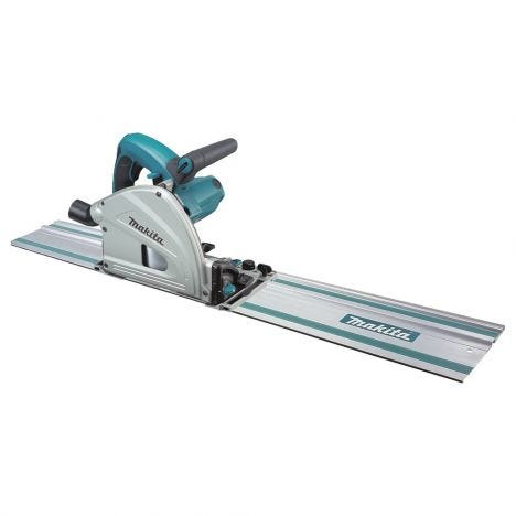 Makita plunge cut circular saw with guide rail