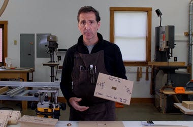 Creating a template for a router rub collar mortising jig
