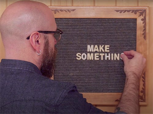 Maple letterboard with veneering