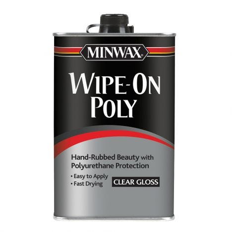 Minwax wipe-on polyurethane finish
