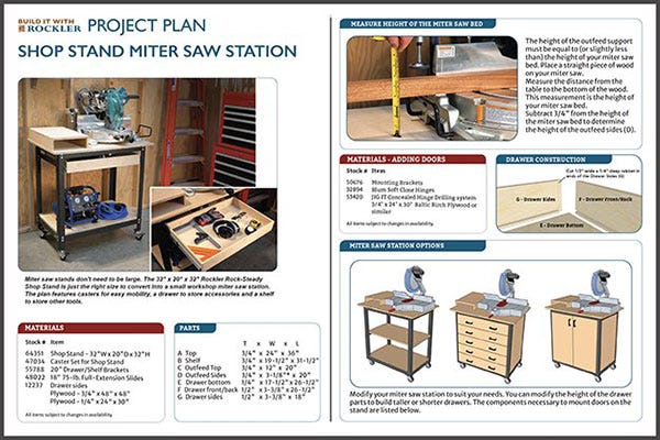 download button for miter saw plan