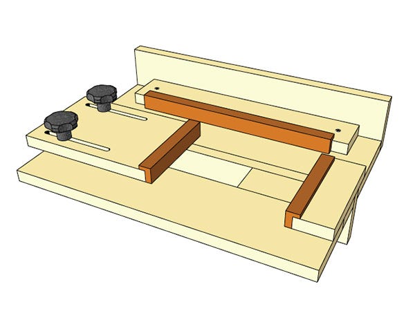 Router deals mortise jig