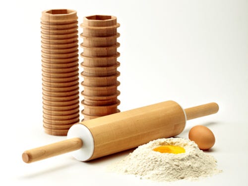 Selection of kitchen rolling pin styles