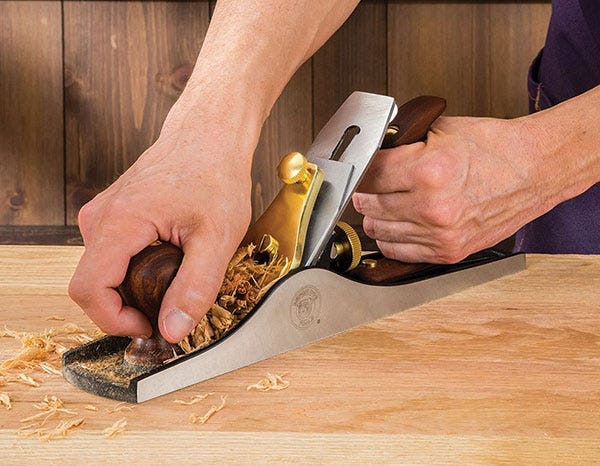 no. 5 jack plane smoothing a board