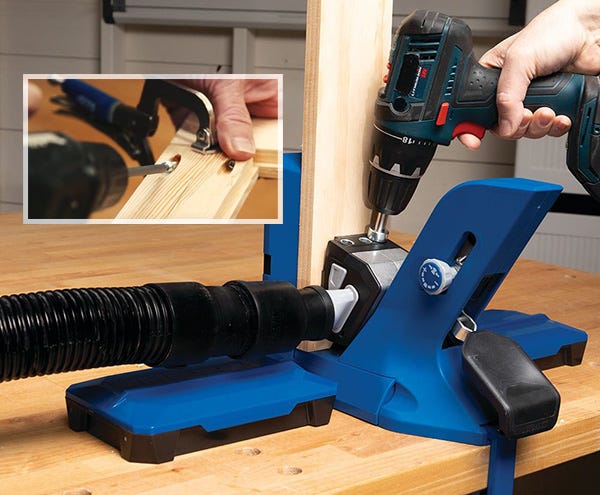 drilling holes for pocket screws