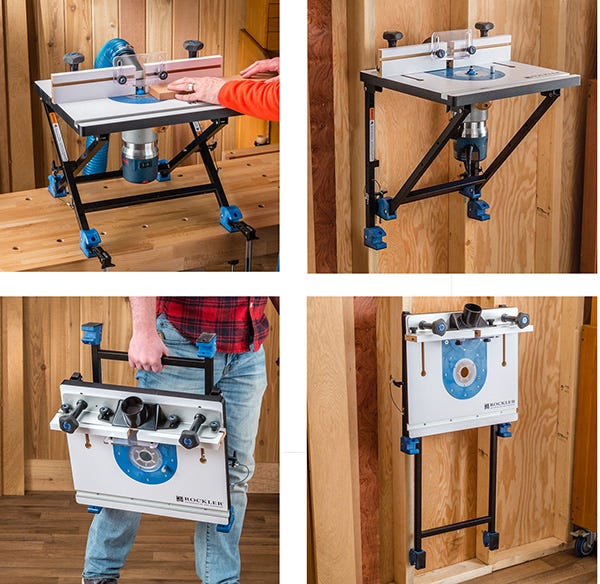portable benchtop router table
