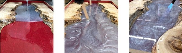 deep pour epoxy demo