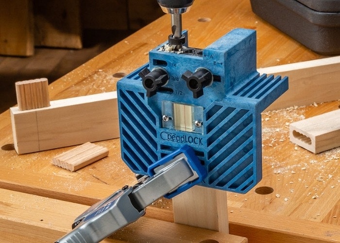 quick release pocket hole clamp