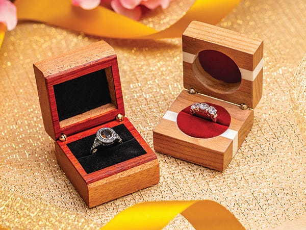 Vooruitzicht Mangel Voorrecht How to Make a Ring Box or Jewelry Box
