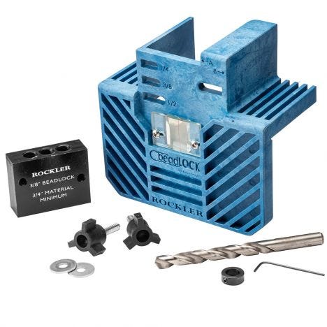 Rockler beadlock pro jig with drill guide kit