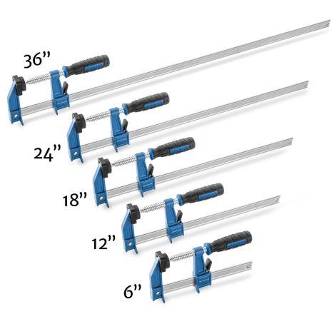 Rockler sure-foot f-style clamp options