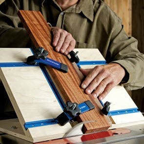 Rockler t-track hold down clamps