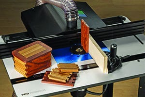 Rockler phenolic router table with pro fence
