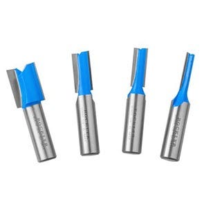 Rockler straight router bit set