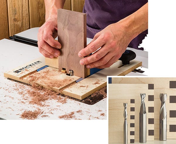 Rockler Cutting Board Juice Groove Routing Jig