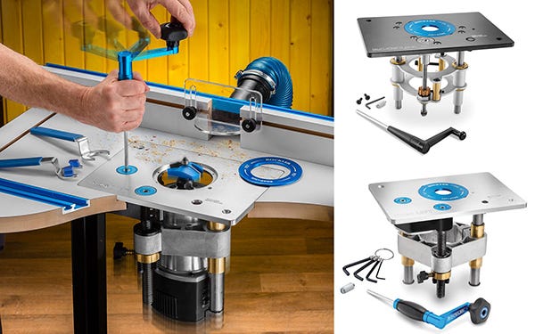 Rockler router lifts