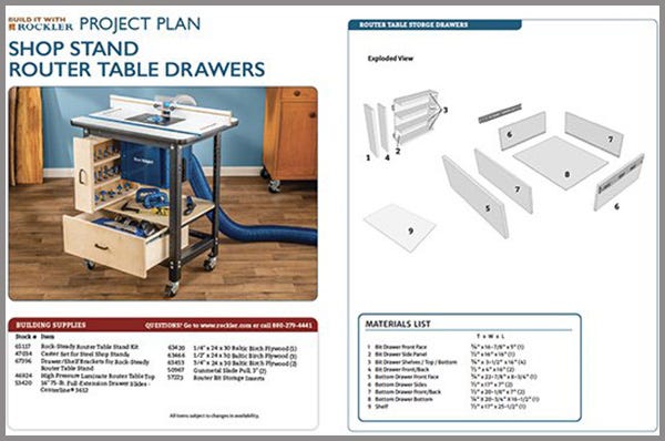 router table two drawer plan download button