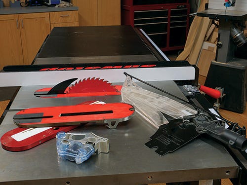 SawStop-specific table saw safety equipment