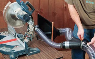 miter saw dust collection