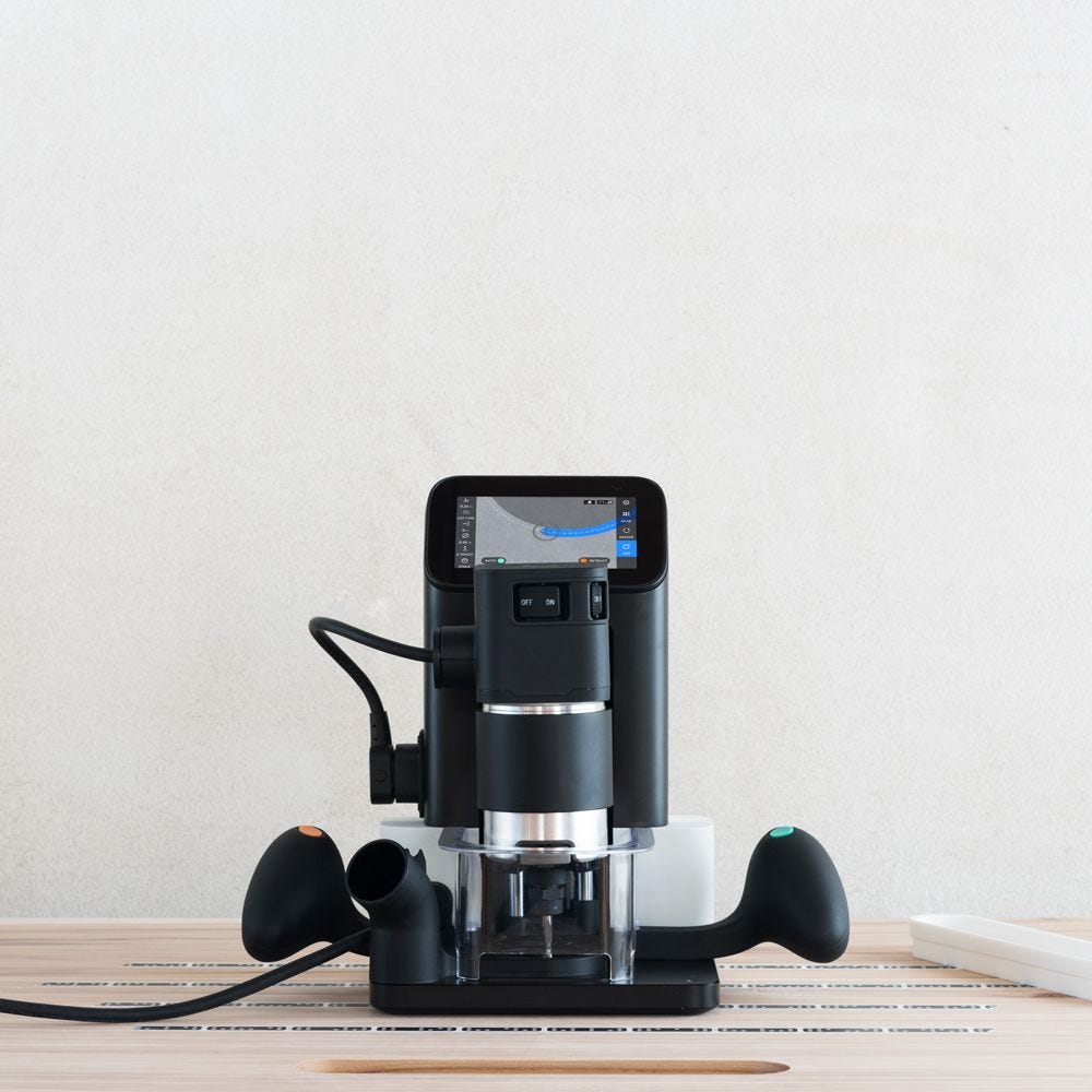 Shaper origin handheld cnc router