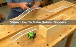 cutting drawer divider inserts