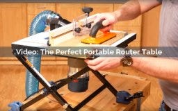 the perfect portable router table video screenshot