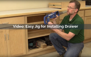 Rockler Universal Drawer Slide Jig Rockler Woodworking Woodworking Saws Drawer Slides