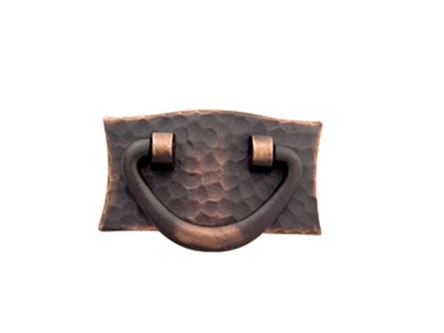 Stickley-style bronze drawer pull