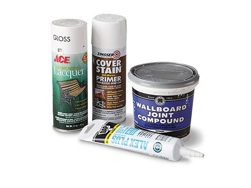 Finishing products for creating a smooth finish