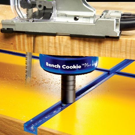 Rockler t-track bench cookier risers