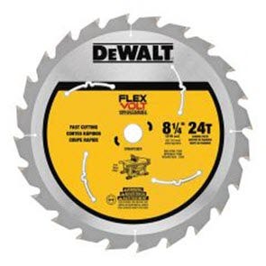 DeWalt flex volt table saw blade