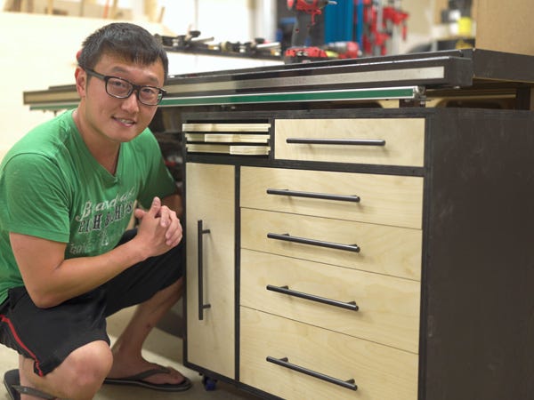 Bevelish Creations Table Saw Cabinet