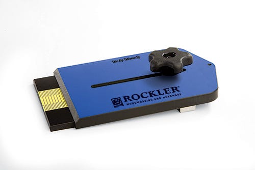 Rockler thin rip table saw jig