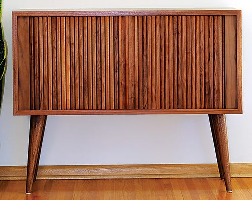 Mid-Century modern hall table