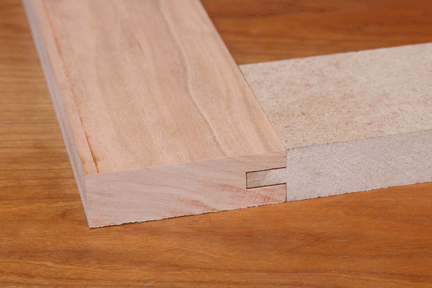 Tongue too thin for tongue and groove joint