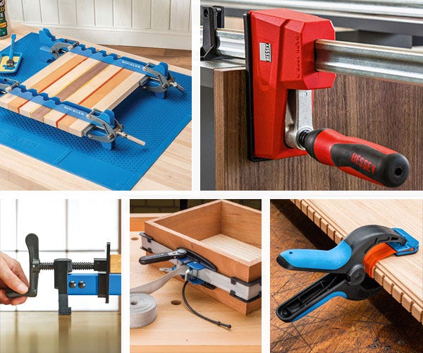 The Best Clamps for Woodworking, Including Strap and Pipe Clamps