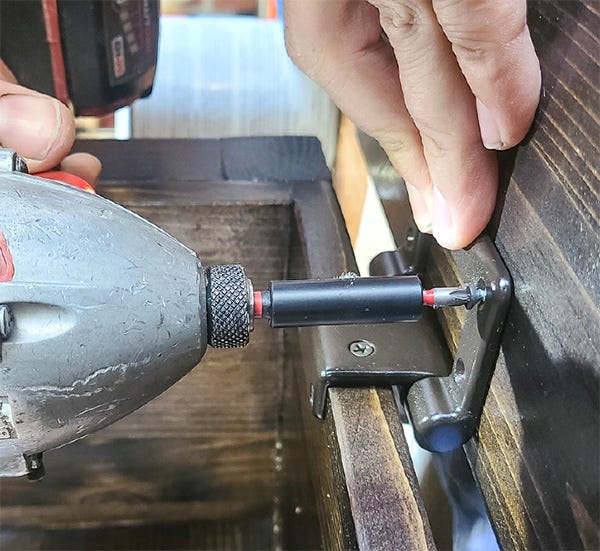 installing a torsion support hinge